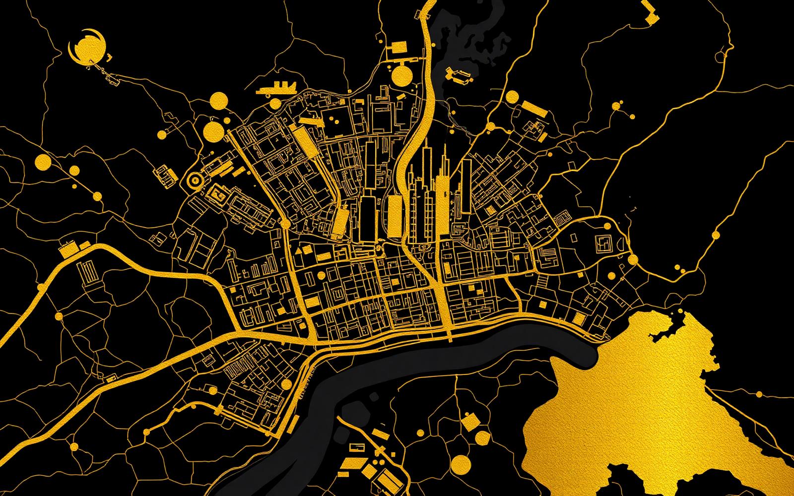 Headquarters map